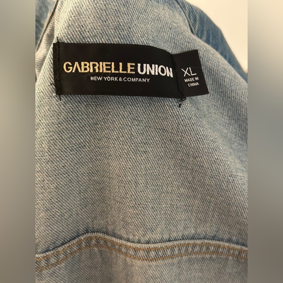 Gabrielle Union for New York & Company Jean Jacket - Picture 2 of 3